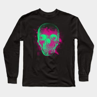 Neon Skull Long Sleeve T-Shirt